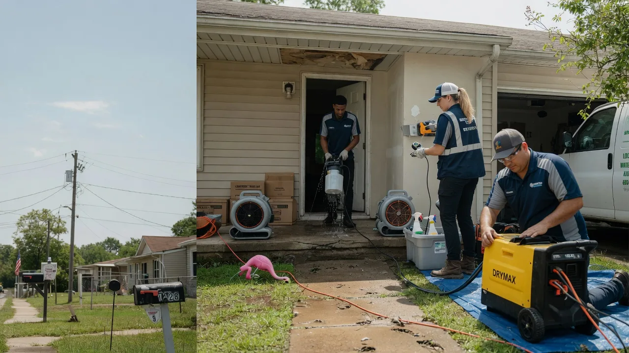 Storm Damage Water Removal in Mustang, OK near me
